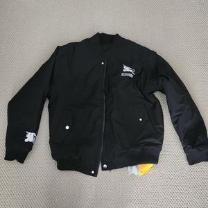 Burberry black bomber jacket